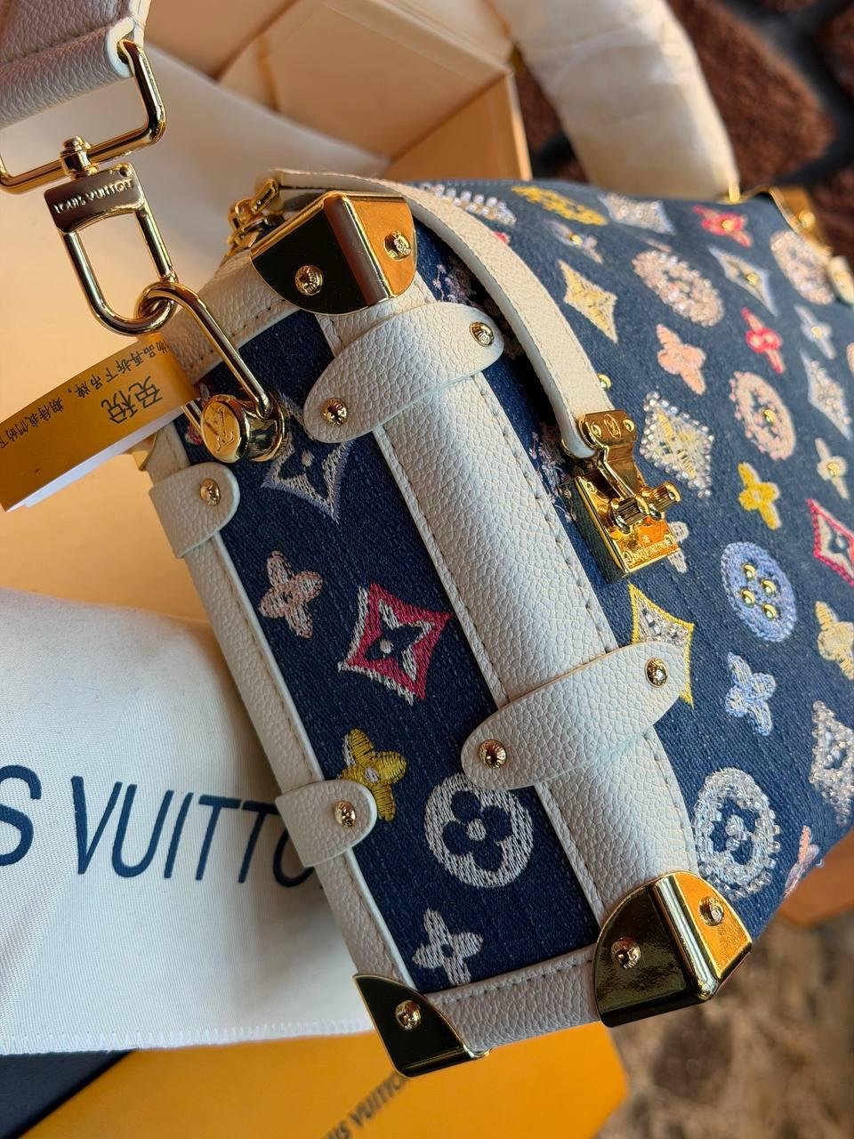 Louis Vuitton Trunk Denim - Slika 8
