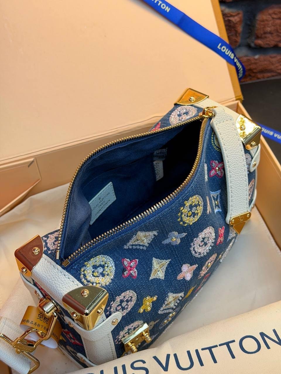 Louis Vuitton Trunk Denim - Slika 10