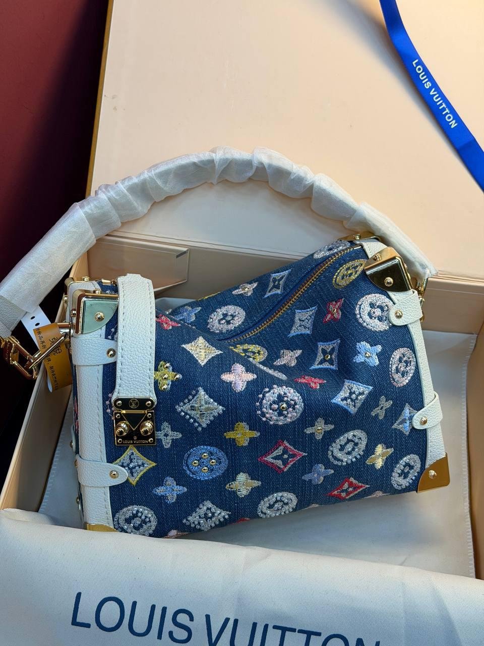 Louis Vuitton Trunk Denim - Slika 12