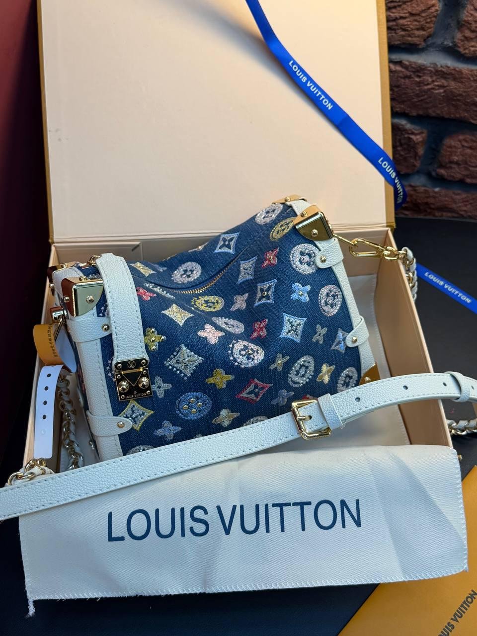 Louis Vuitton Trunk Denim