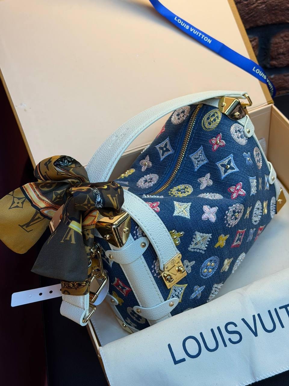 Louis Vuitton Trunk Denim - Slika 17