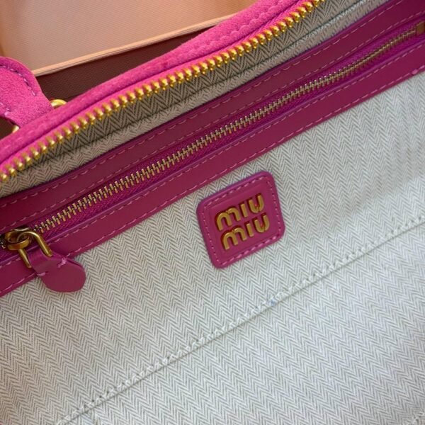 Miu Miu Arcadie Tote Bag Big "Pink"