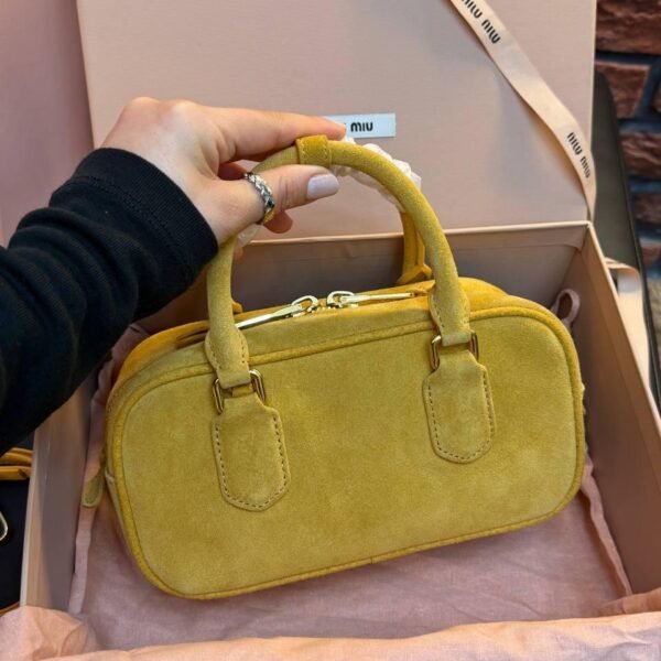 Miu Miu Arcadie Tote Bag Big "Yellow"