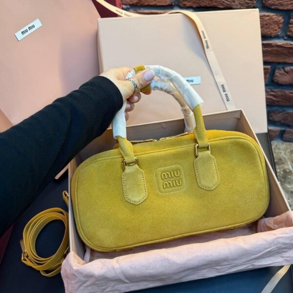 Miu Miu Arcadie Tote Bag Big "Yellow"