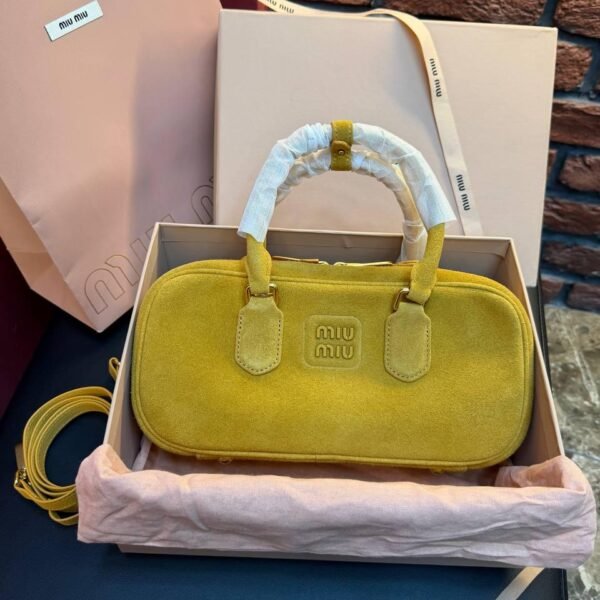 Miu Miu Arcadie Tote Bag Big "Yellow"