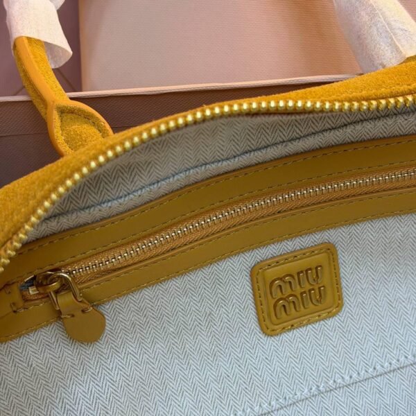 Miu Miu Arcadie Tote Bag Big "Yellow"