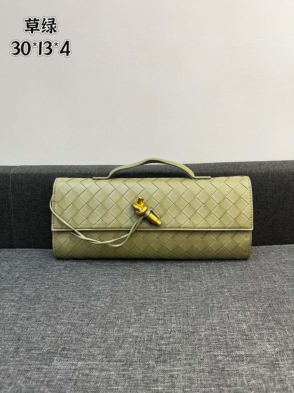 Bottega Veneta Andiamo Clutch "Green" - Slika 6