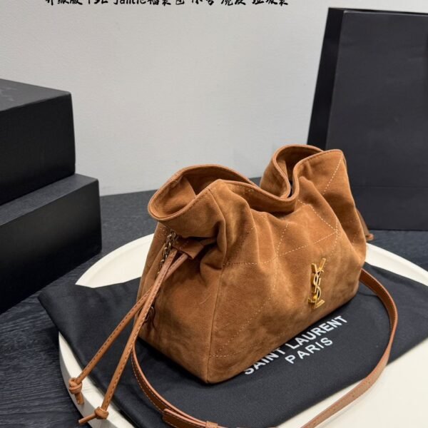 YVES SAİNT LAURENT Jamie Shopping Bag Suede "Brown"