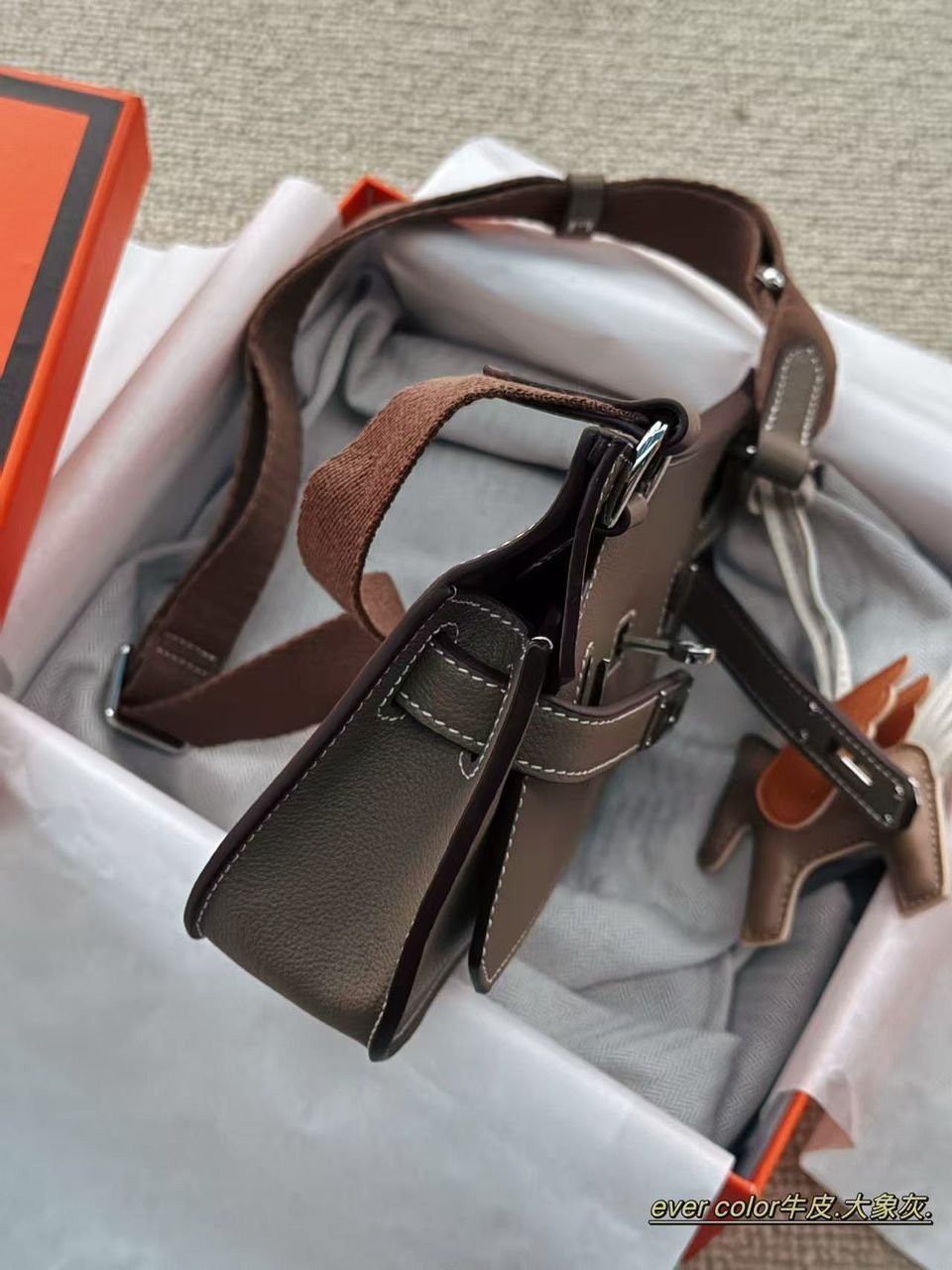 Hermes Jypsiere Bag "Etoupe" - Slika 2