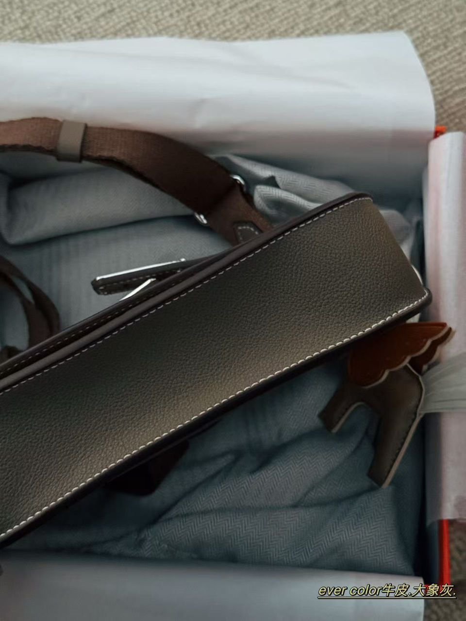 Hermes Jypsiere Bag "Etoupe" - Slika 3