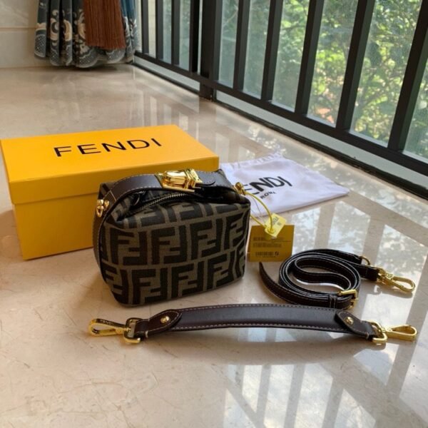 Fendi Pouch Vanity Bag "Brown"